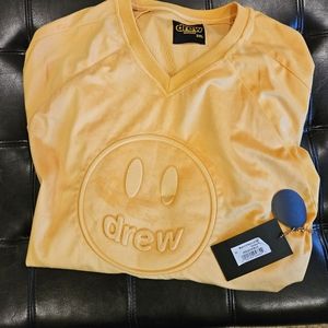 Drew house yellow velor mena sweater 2xl